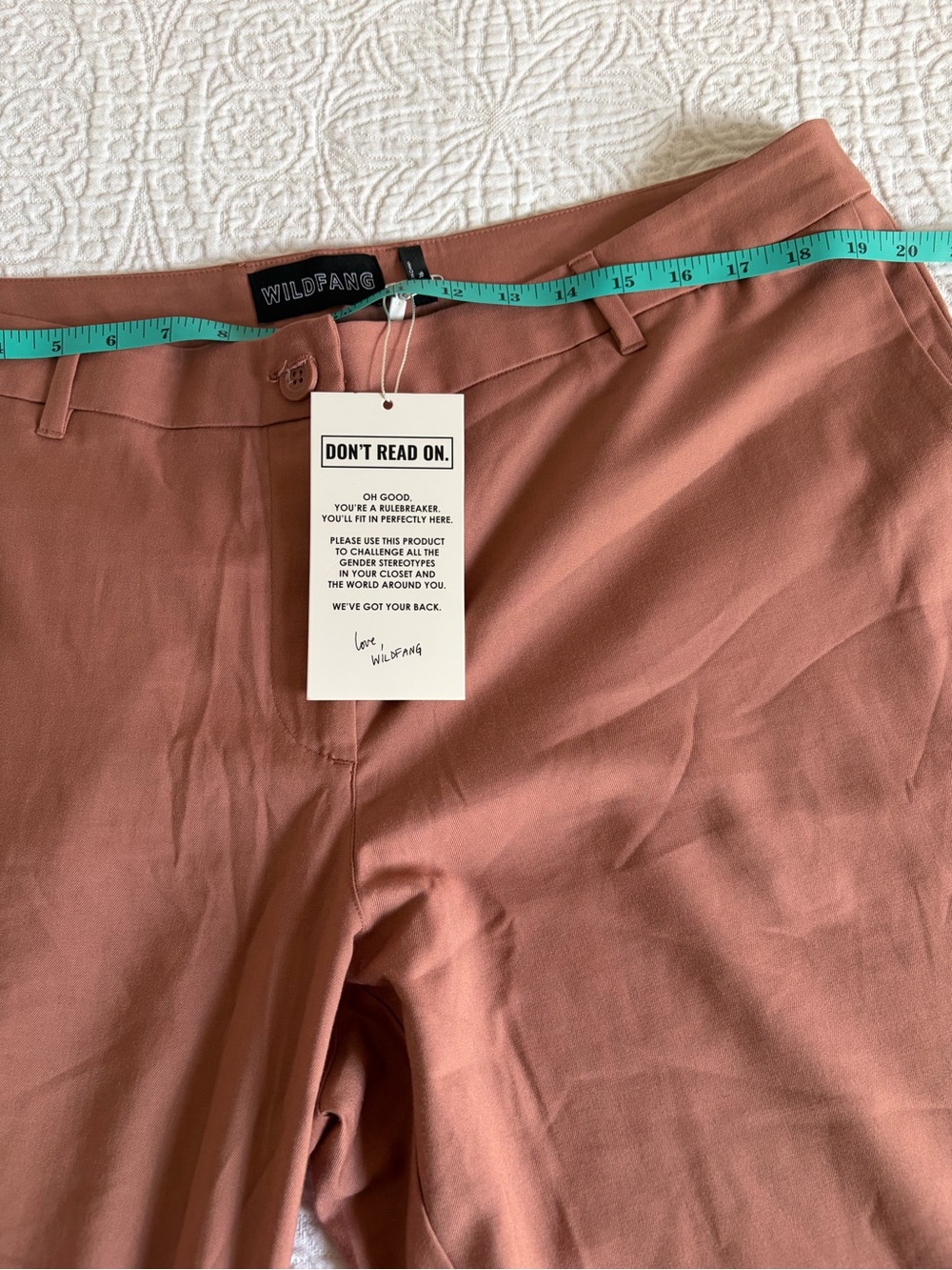 NWT The Empower Trouser Rose Brown size 16 - Picture 4 of 10